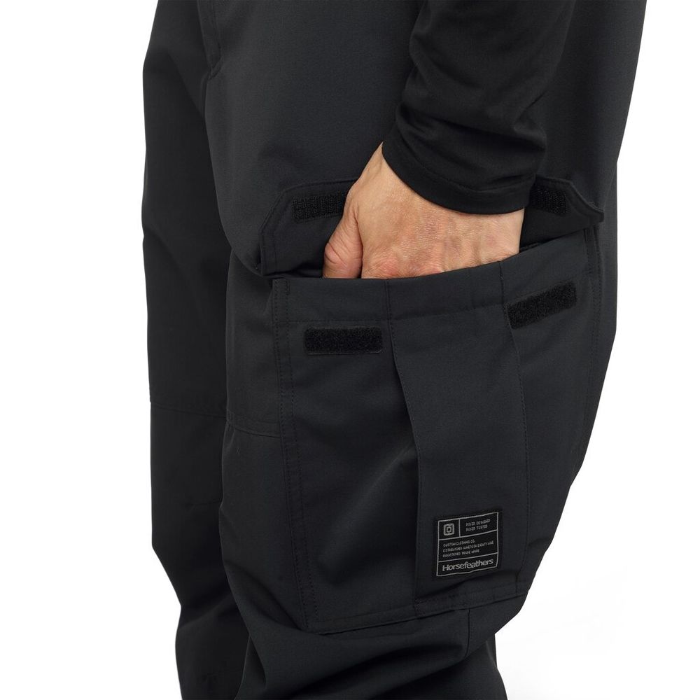 Штаны Horsefeathers ROWEN PANTS (black)
