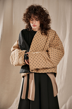 Куртка двусторонняя TULUP camel/black