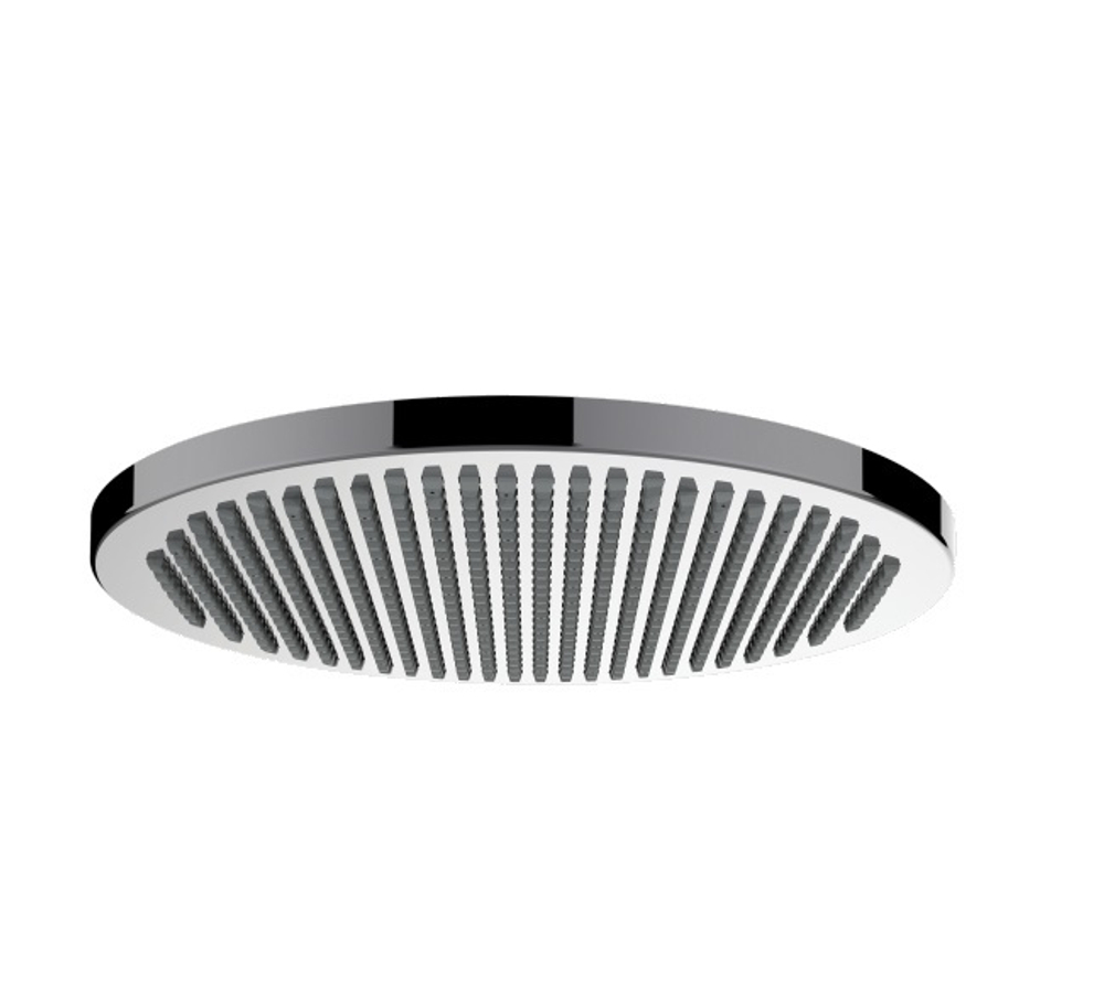 Bossini Apice душевая система: термостат, стойка с верхним поворотным душем Ø 280 мм, с ручным душем, цвет хром