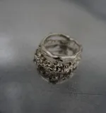 Кольцо Коралловое двойное