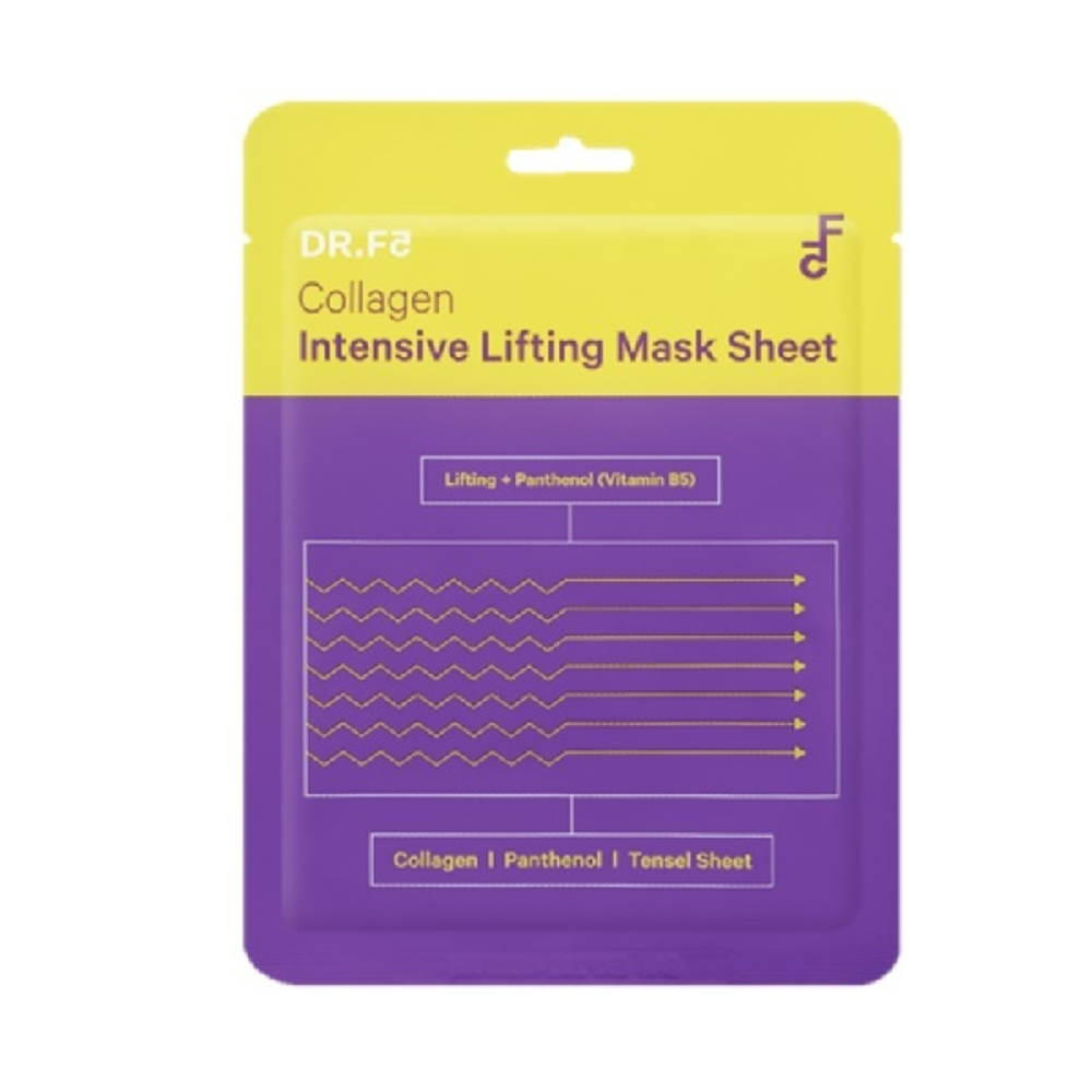 Интенсивная лифтинг-маска двойного действия с коллагеном DR.F5 Collagen Intensive Lifting Mask Sheet 5шт