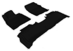 Коврики салона Sotra 3D Lux для Toyota Land Cruiser 200 2007- черные. Артикул STR74-00230