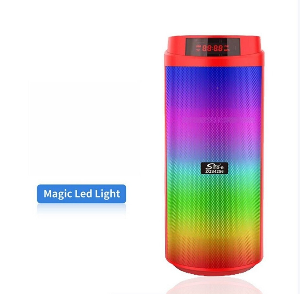 Колонка BT Speaker ZQS-4256 Sing-e 30W/Luz LED караоке