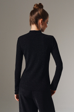 23122 Водолазка женская (черный)