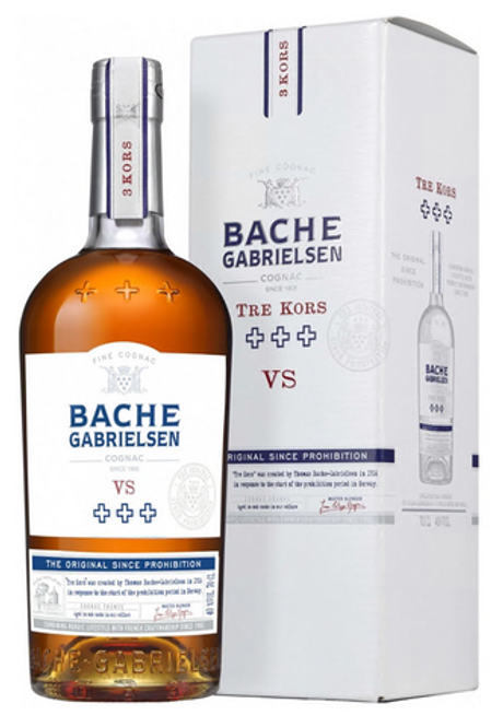 Коньяк БАШ ГАБРИЭЛЬСЕН ВС ТРЕ КОРС 3 года