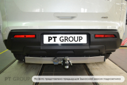 Фаркоп (тип "Е") с нержавеющей накладкой НИССАН ПАТФАЙНДЕР (2022-Н.В.) / PT-Group