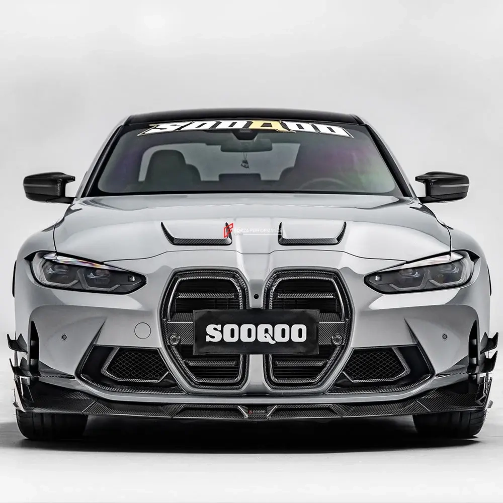 Карбоновые канарды на капот для BMW M3 G80 2020+ / M4 G82 2021+ БМВ