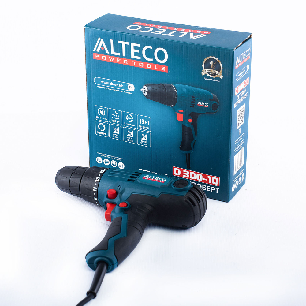 Сетевой шуруповерт ALTECO D 300-10