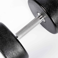 Гантельный ряд полиуретановый LEVEL (шаг 2,5 кг, 5 пар) PROFI-FIT 27,5-37,5 кг