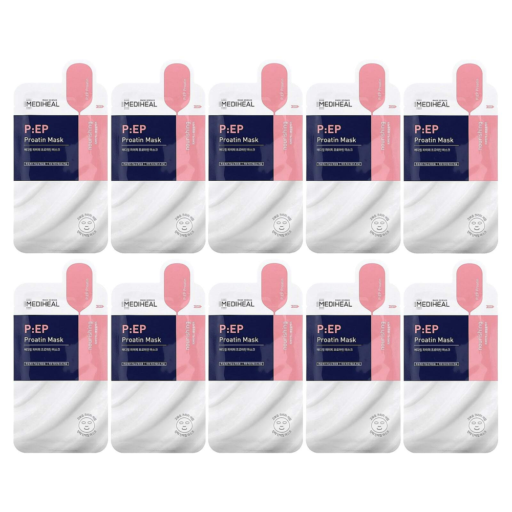 MEDIHEAL, P: EP Proatin Beauty Mask, 10 шт. По 25 мл (0,85 жидк. унц.)