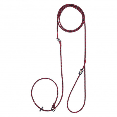 60243 Поводок-удавка  RUKKA PETS JOY MINI SLIP круглый тонкий,  цвет красный (650)