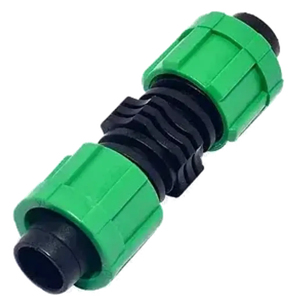 Ремонтный соединитель для капельной ленты зеленый (Китай)