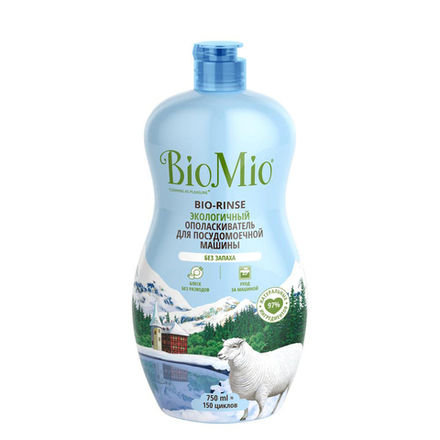 Ополаскиватель для посудомоечных машин BioMio Bio-Rinse, 0,75 л