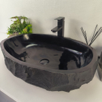 Раковина из андезита Erozy Black EA-64850 66*45*16 0035