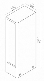 Наземный низкий светильник Maytoni Hof O422FL-L6GF