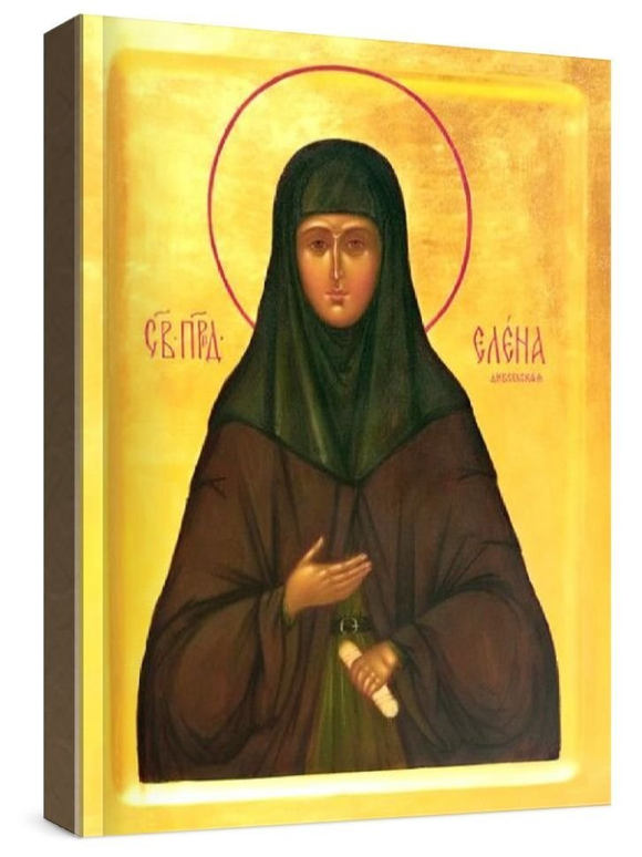 Елена Дивеевская (рукописная икона)