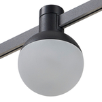 ST815.406.05 Магнитный трековый светильник FARM Черный LED 1*5W 3000K 78Lm Ra90 120 IP20 D75xH109 24V