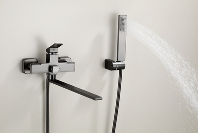 22095-P Смеситель для ванны (ГРАФИТ) HansenPRO  (10/1шт)