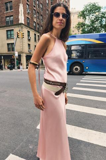 ZARA КОЖАНЫЙ РЕМЕНЬ, КОРИЧНЕВЫЙ