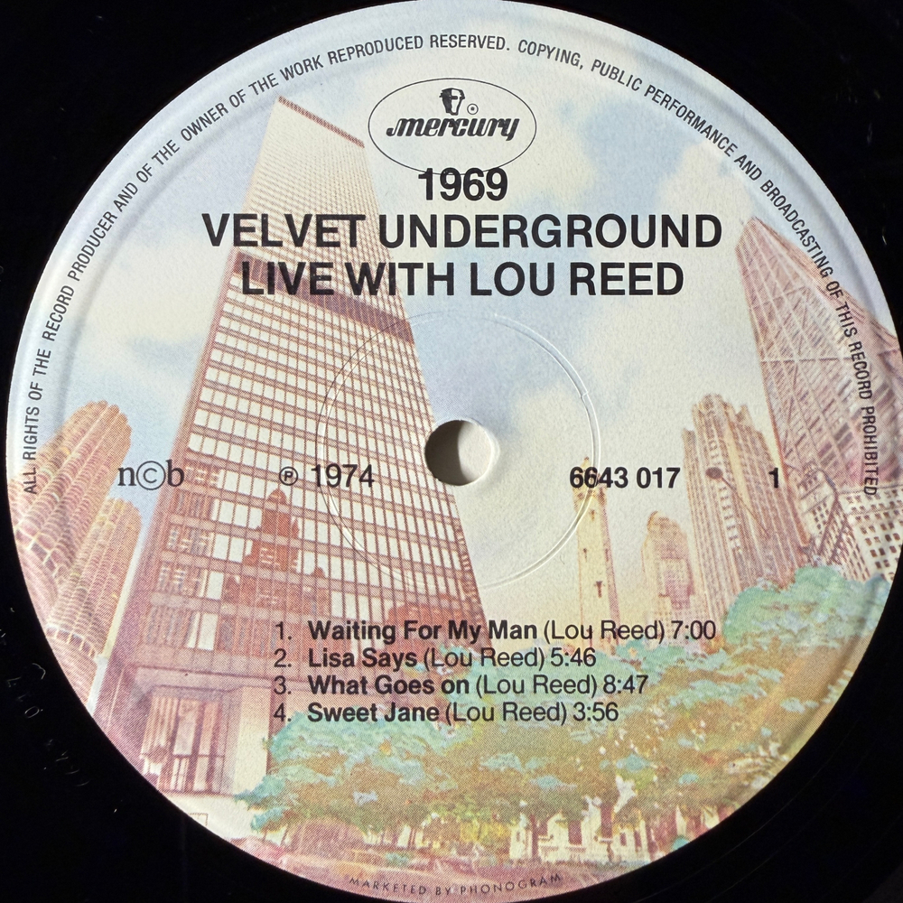 The Velvet Underground ‎– 1969 Velvet Underground Live With Lou Reed 2LP (Скандинавия 1981г.) Т