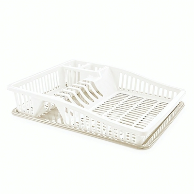 Сушка для посуды "Степ" маленькая молочно-кофейный