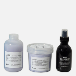 DAVINES LOVE SMOOTHING Набор для разглаживания непослушных волос