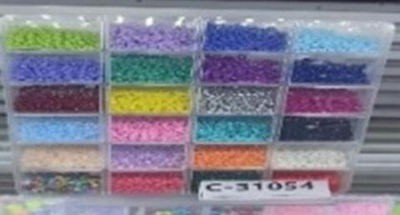 Набор украшений для девочек, в наборе бусины, браслет 13х19 см, с-31054