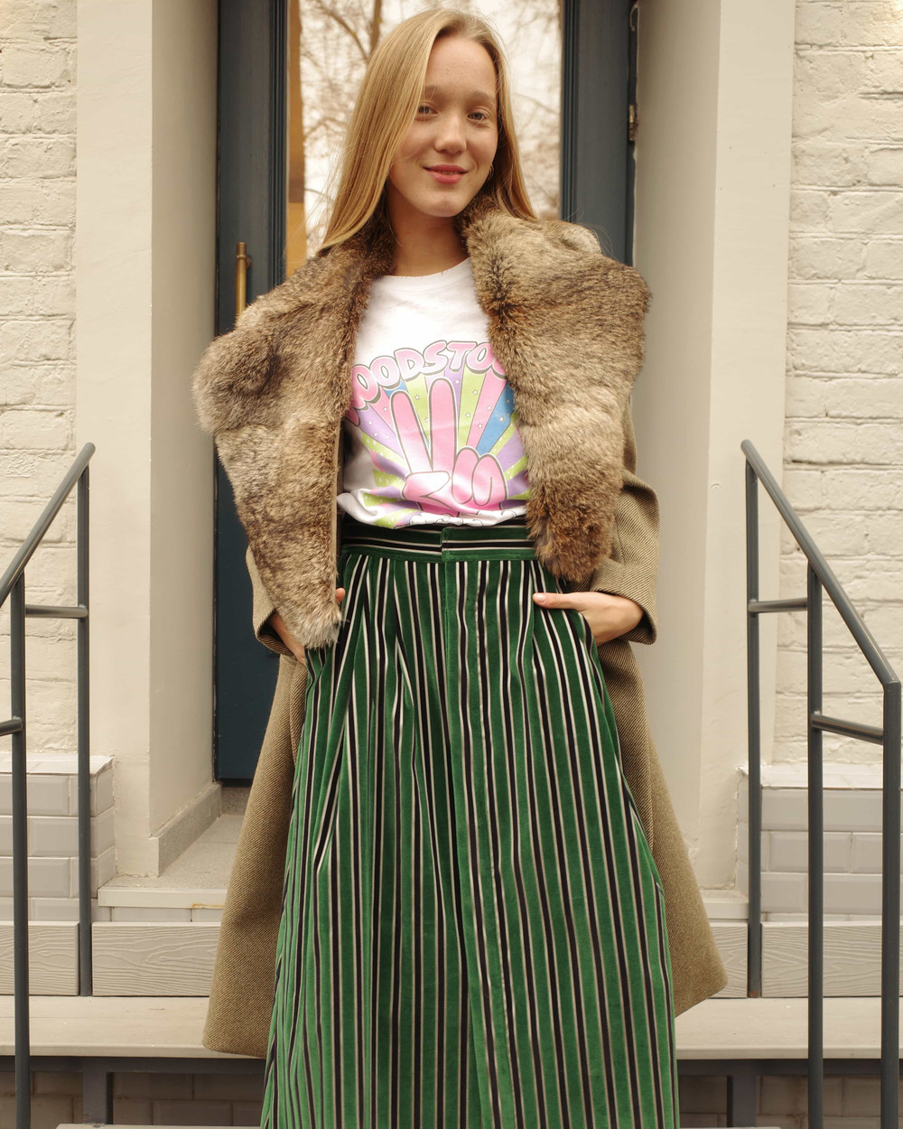 Футболка Recycled Karma Woodstock