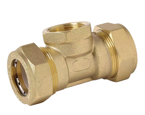 Тройник для гоф. трубы 32х3/4"Fх32 VER-PRO (16/2шт)