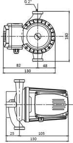 Циркуляционный насос SHINHOO BASIC S 32-6S 180