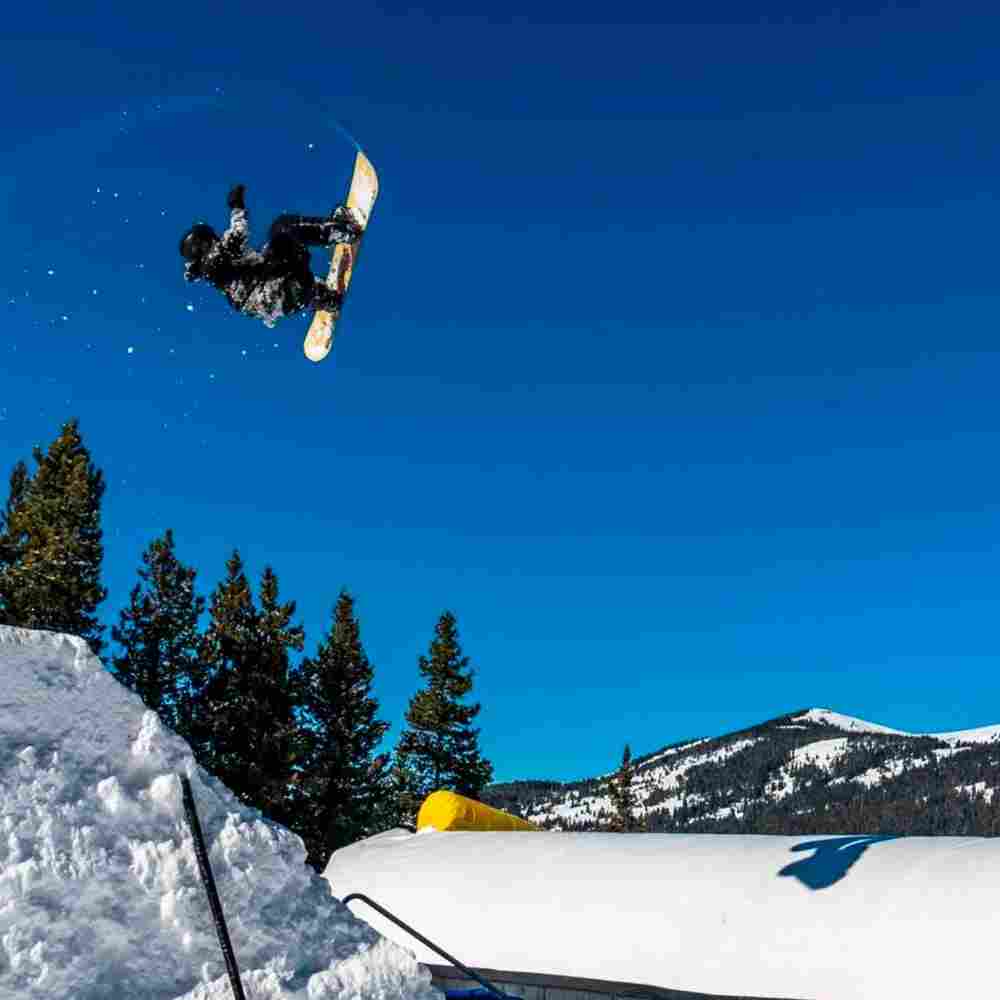 Надувная подушка «SlopeStyle» для слоупстайла и фристайла, 18×14×4 м