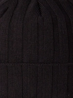 Шапка бини зимняя вязаная