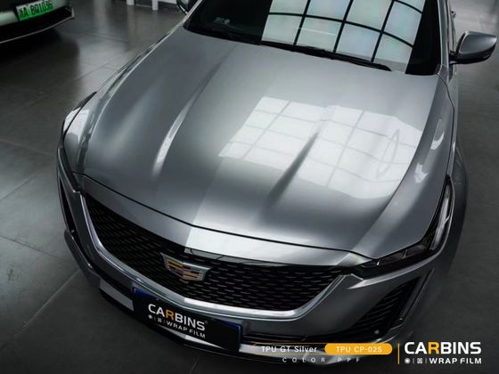 Carbins Color PPF GT Silver CP 02S серебро серая цветная полиуретановая защитная антигравийная пленка