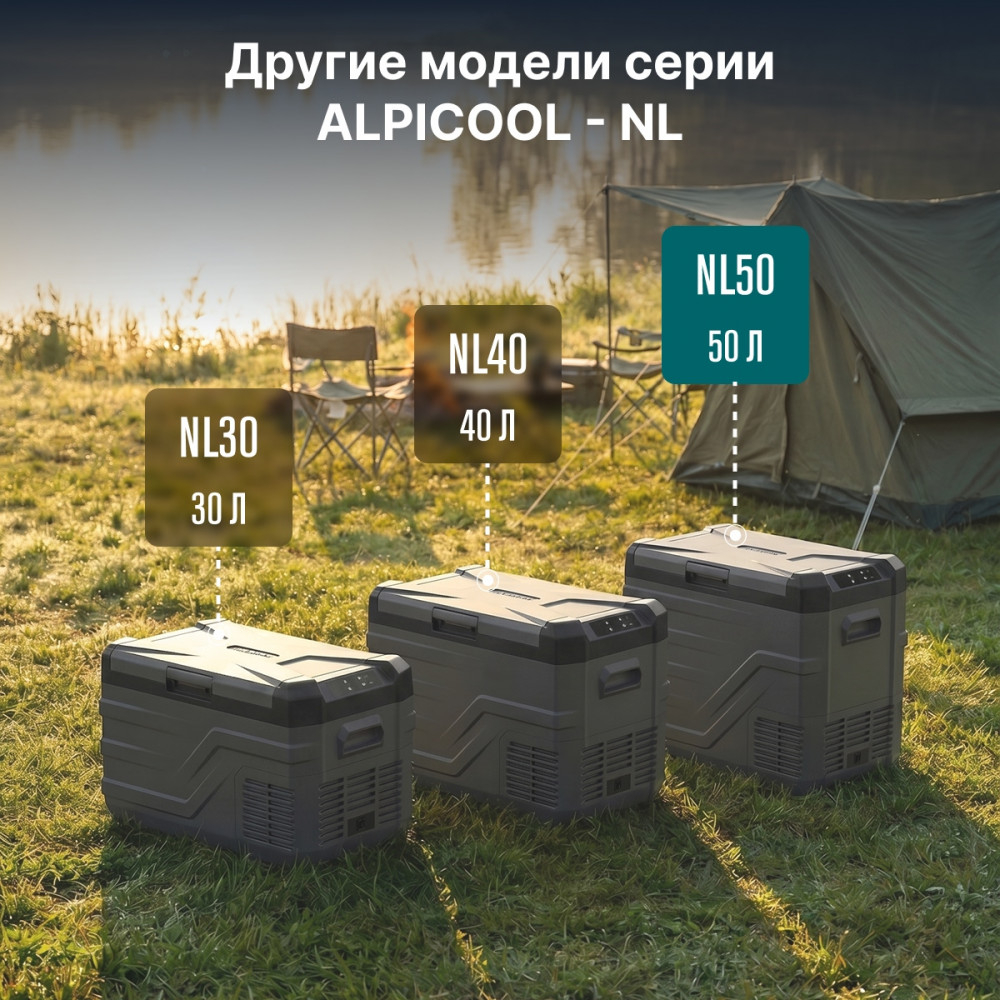 Автохолодильник Alpicool NL50 (12/24)