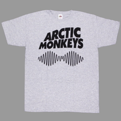 Футболка Arctic Monkeys меланжевая