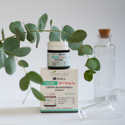 Bielenda Dr Medica Acne - крем для лица для жирной кожи, склонной к акне /   50  ml  / GTIN 5902169030377