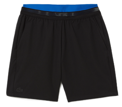 Мужские теннисные шорты Lacoste Men's SPORT Built-In Liner 3-in-1 Shorts - black/blue