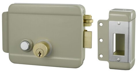 ST-RL073DI-GR Замок электромеханический накладной Smartec