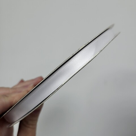 Лента атласная 1 см Белая (91 м)