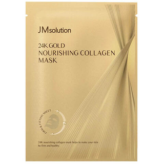 Тканевая маска с коллагеном и золотом JMSOLUTION 24K Gold Nourishing Collagen Mask