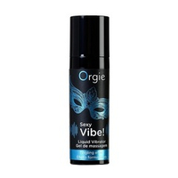Гель для массажа с эффектом вибрации Orgie Sexy Vibe Liquid Vibrator 15мл