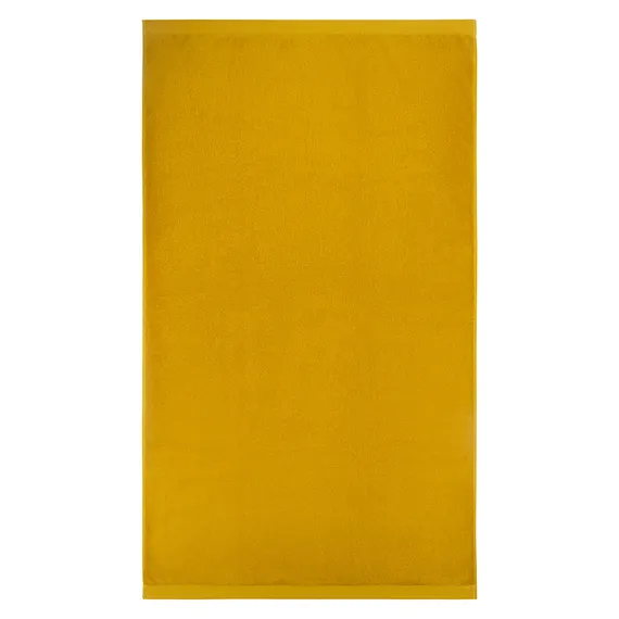 Полотенце банное цвета охры из коллекции essential, 90х150 см