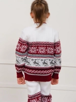 Кофта вязаная на молнии