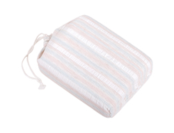 Покрывало 150х210 Devilla Candy экрю-розовый-голубой