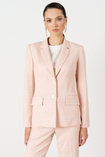 1932 Жакет женский (персиковый клетка)
