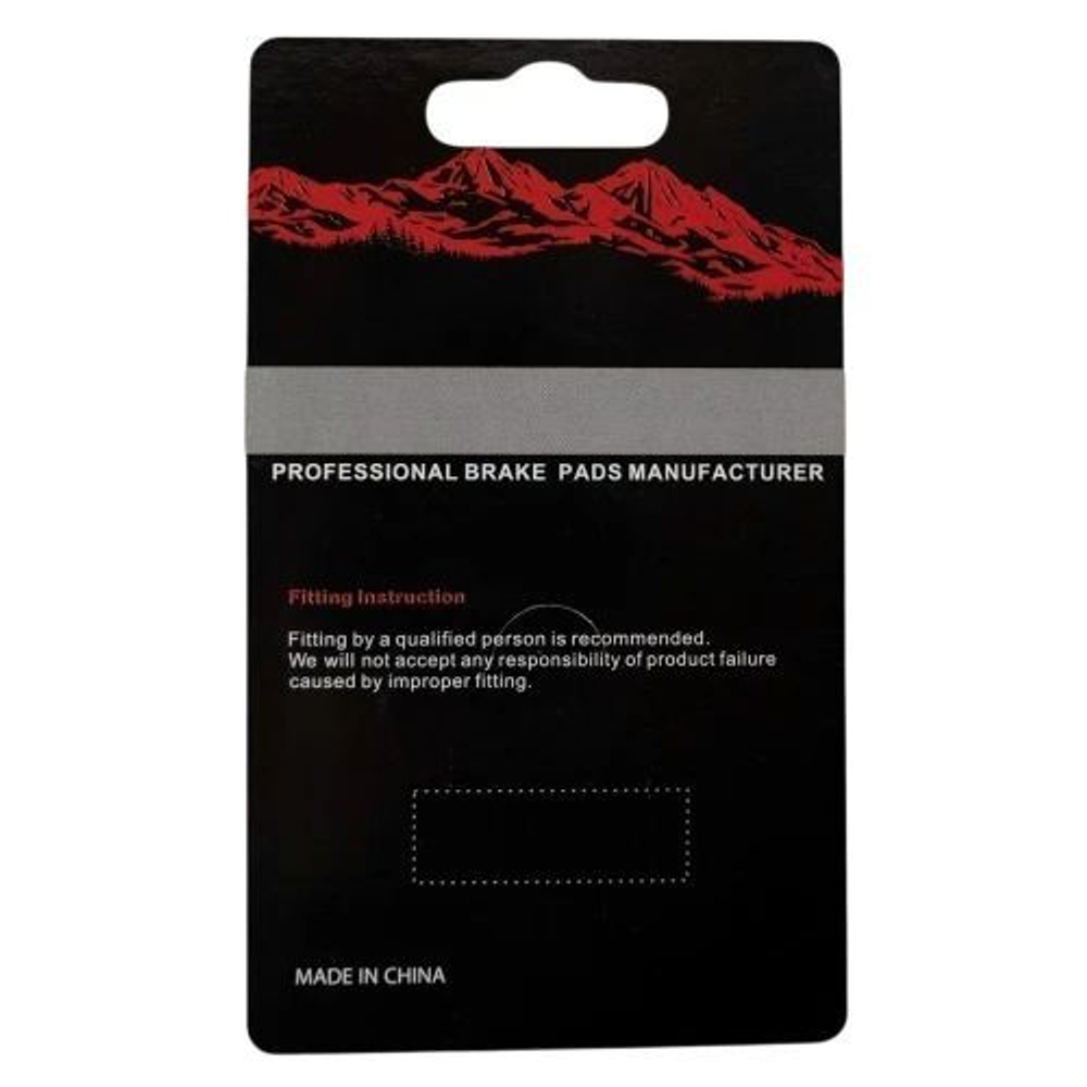 Колодки тормозные TP-07D для электросамокатов и велосипедов