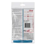 Перчатки хозяйственные резиновые VILEDA многоцелевые, с х/б напылением, прочные, размер L (большой), 174355