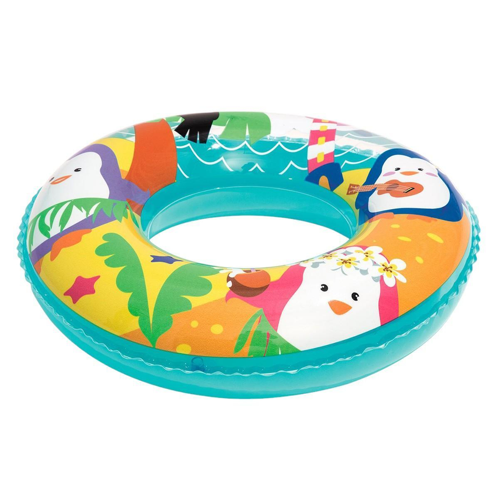 Круг для плаваниям МОРСКИЕ ОБИТАТЕЛИ Пингвин 51см (BESTWAY)