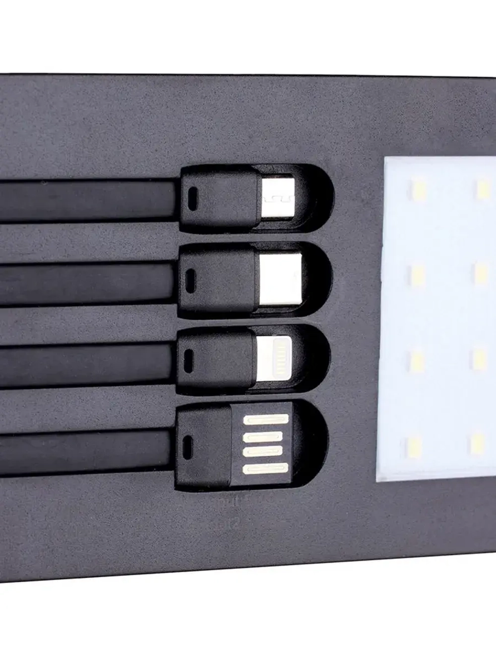 Внешний портативный аккумулятор 10000 мАч, 10 W, 2USB, Type-