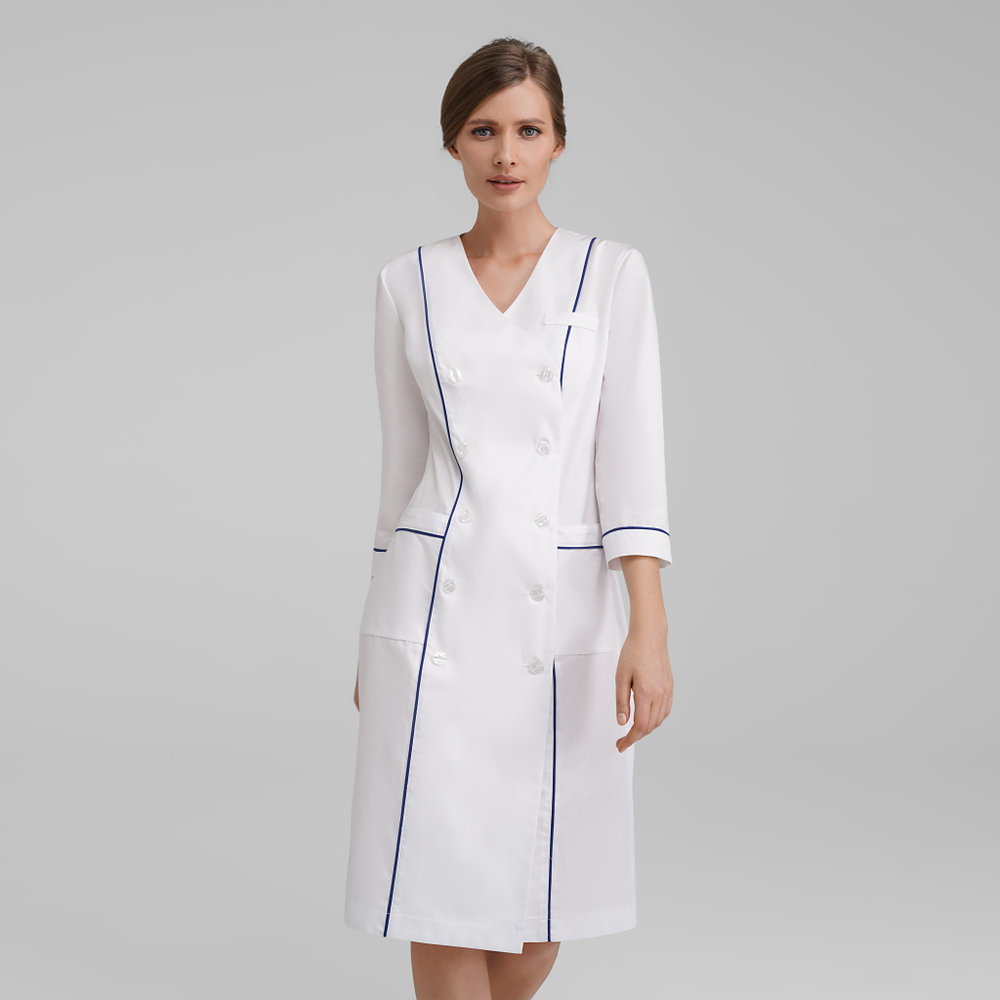 Медицинский женский халат "Августа"